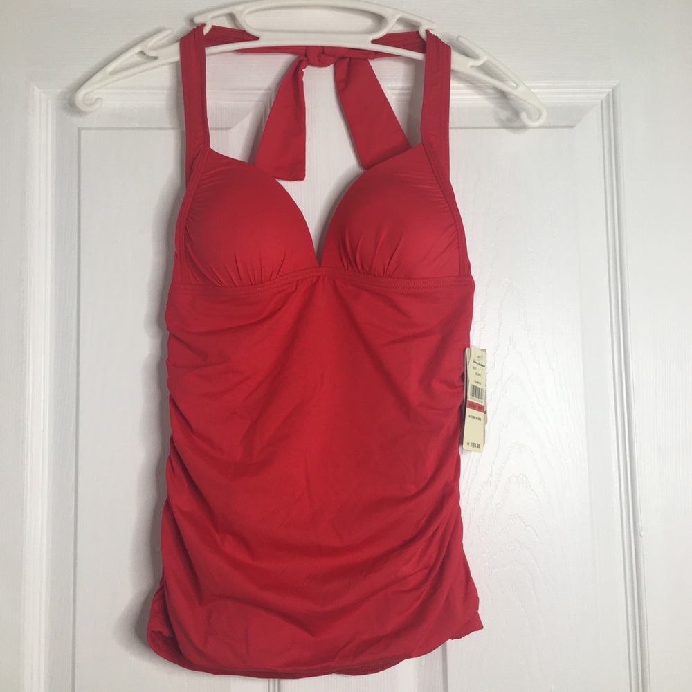 Tommy Bahama Pearl Halter Tankini - Picture 2 of 10